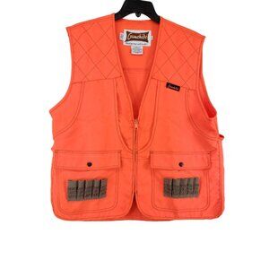 Gamehide Hunting Vest Men's Size Medium Orange Game Pocket